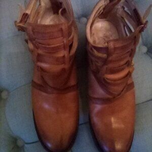 Freebird by Steven Stair Carmel and Brown Leather Boots Size 8M